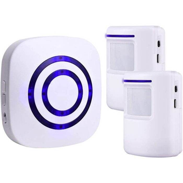 Motion Sensor Alarm System, Wireless Home Security Driveway Alarm ...